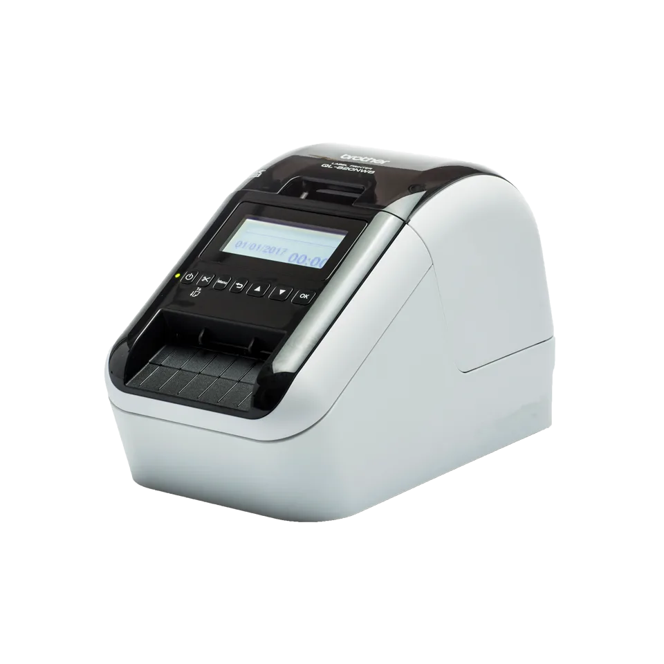 Brother QL-820NWBc Netzwerk-Etikettendrucker – Herstelleransicht 2
